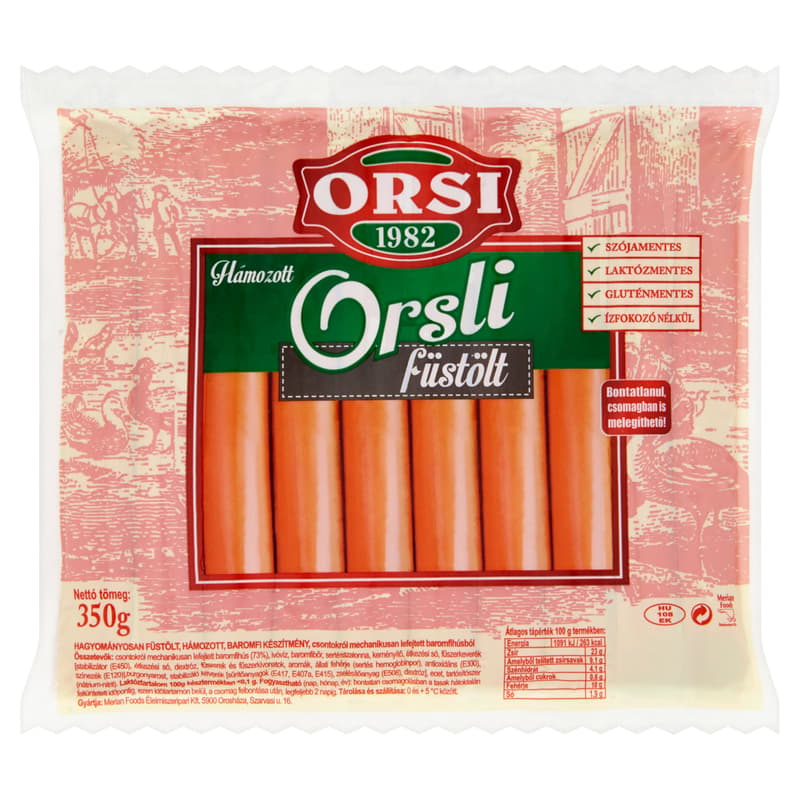 Orsi füstölt baromfi Orsli