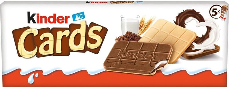 Kinder Cards 5 darabos multipack