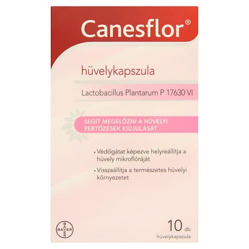 Canesflor probiotikus hüvelykapszula 10 db