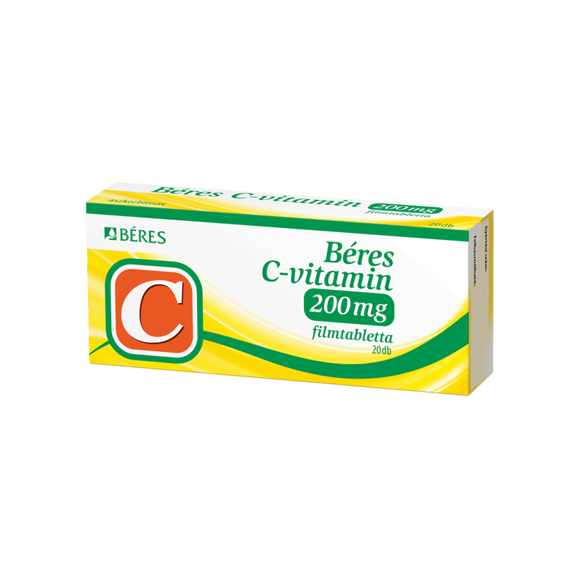 Berry Vitamin C 200 mg film-coated tablets 20x