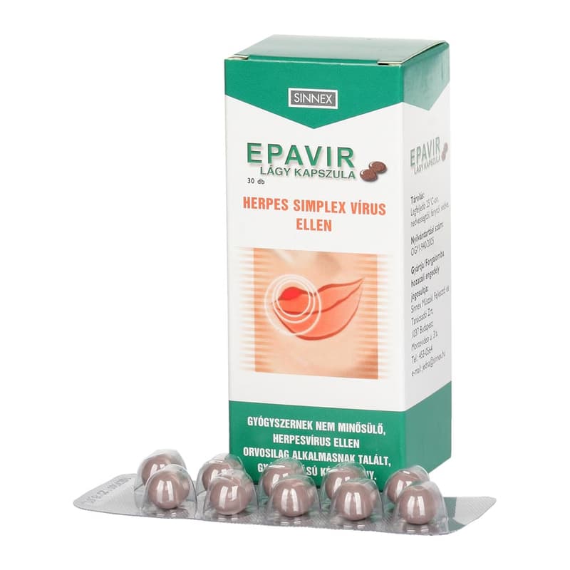 Epavir kapszula 30 db