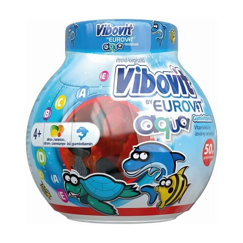 Vibovit By Eurovit Aqua gumivitamin 50 db