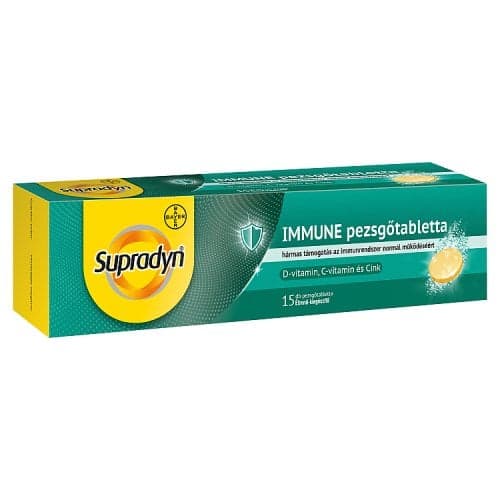 Supradyn Immune effervescent tablets orange flavour (15x)