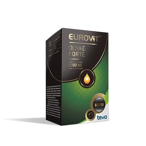 Eurovit Oliva-D Forte 3000NE capsules 60x