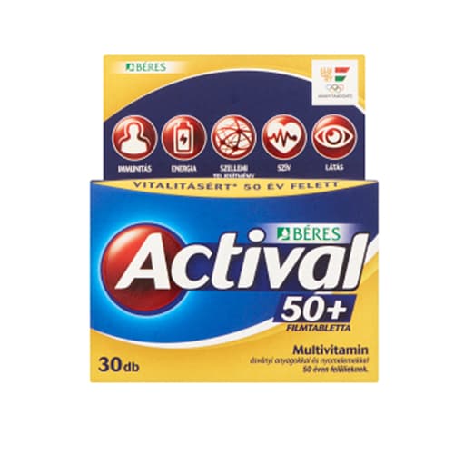 Actival 50+ filmtabletta 30 db