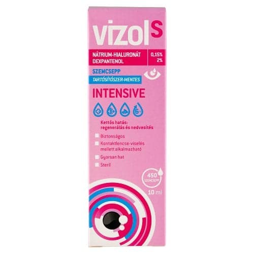Vizol S Intensive szemcsepp 10ml
