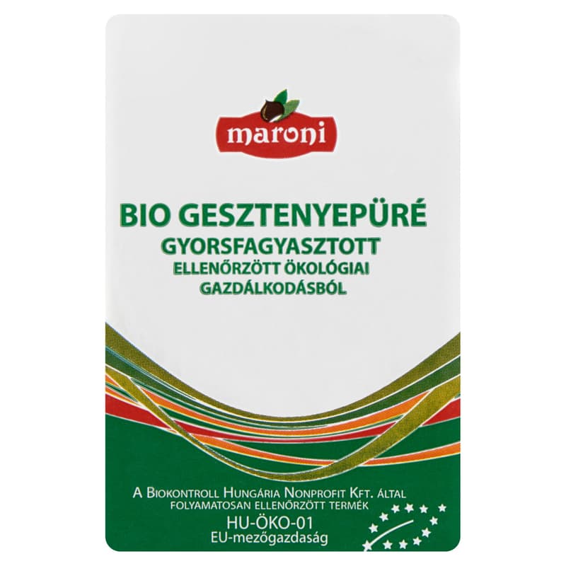 Maroni Bio Gesztenyepüré