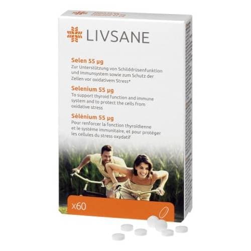 LIVSANE Szelén 55 mcg tabletta 60 db