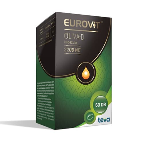 Eurovit Oliva-D 2200NE étrendkiegészítő kapszula 60 db