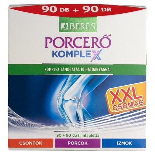 Béres Porcerő Complex food supplement film-coated tablets 2x90