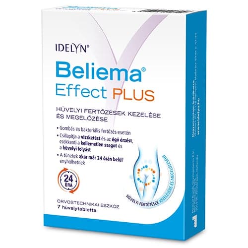 Idelyn Beliema Effect Plus vaginal tablets 7x