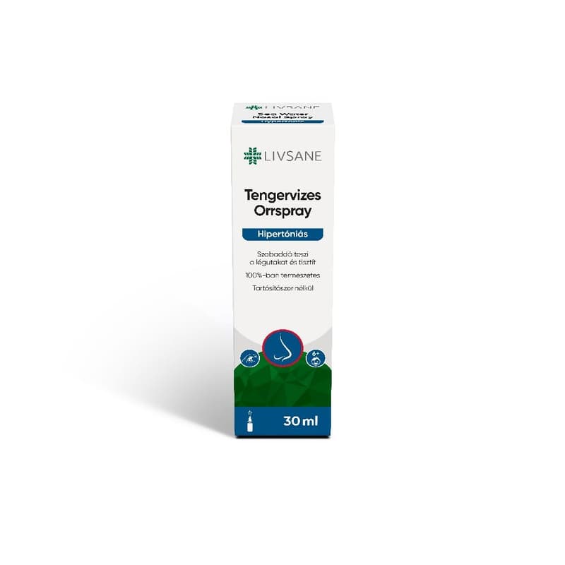 LIVSANE Hipertóniás Tengervizes orrspray 30ml