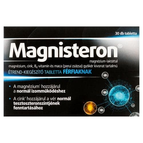 Magnisteron Magnézium tabletta Férfiaknak 30 db