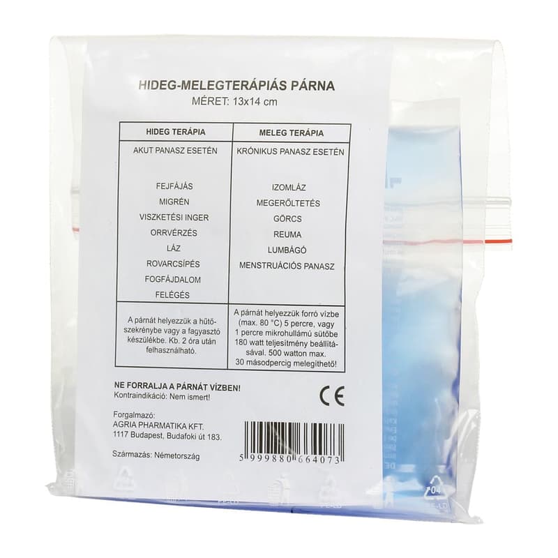 AGRIA cold-heat therapy pad 13x14cm