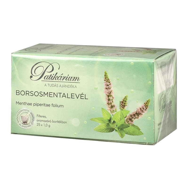 Patikárium Borsmenta tea filteres 25 db