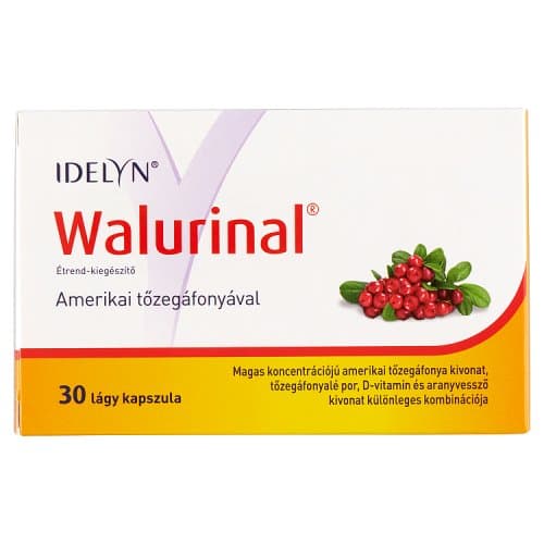 Idelyn Walurinal aranyvessző kapszula 30 db