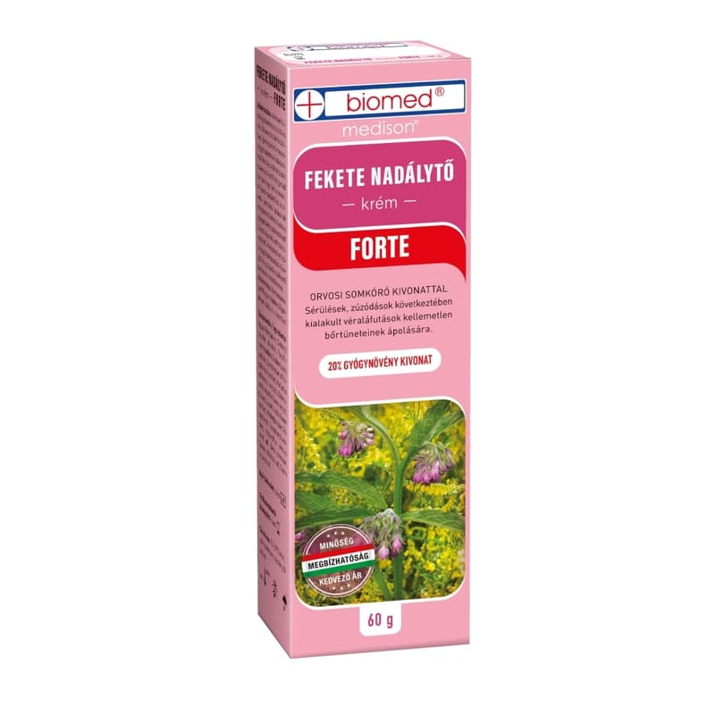 Biomed Fekete nadálytő krém Forte 60g