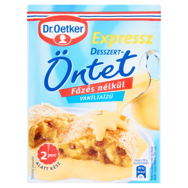 Dr. Oetker Expressz Desszertöntet vaníliaízű