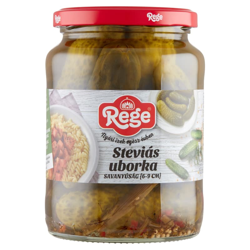 Rege Gherkins with stevia