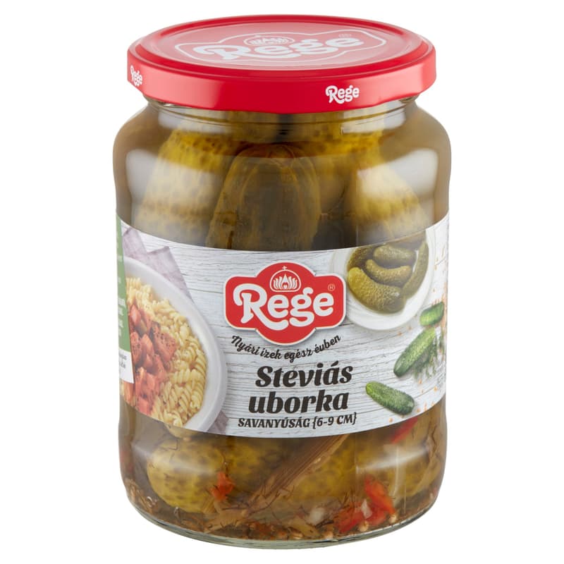Rege Gherkins with stevia