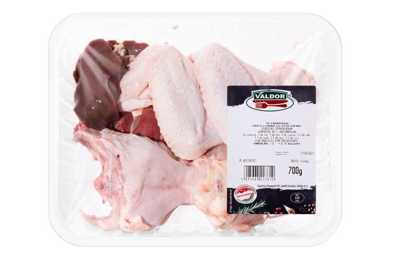 Valdor "A" minőségű friss csirke levescsomag zöldség nélkül