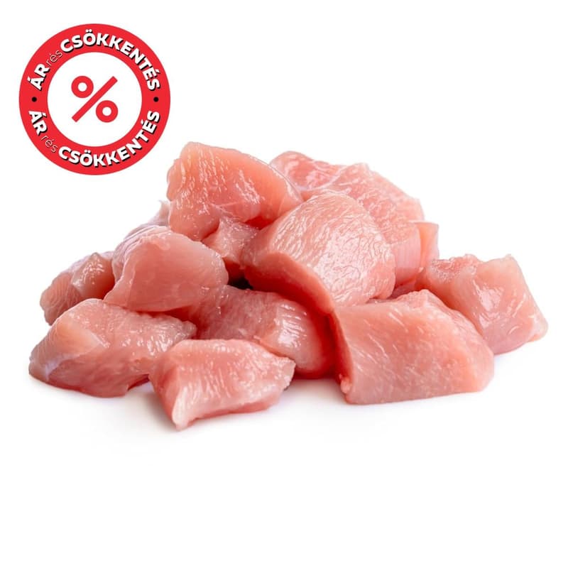 Valdor "A" minőségű friss kockázott csirkemellfilé