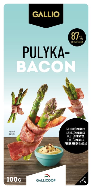 Gallio Pulykabacon szeletelt