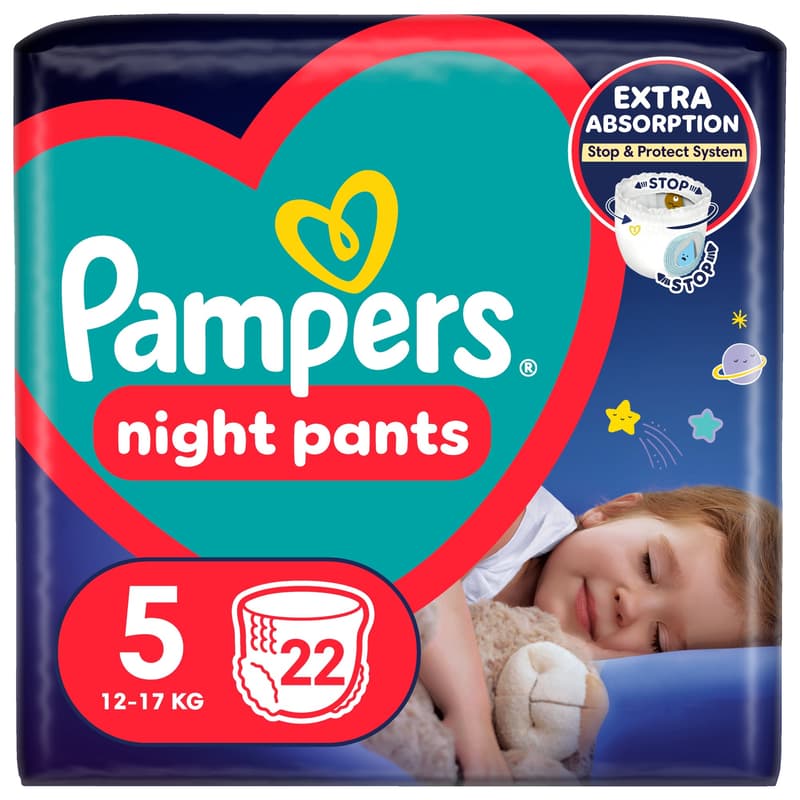 Pampers Night Diaper Size 5 (12-17kg)