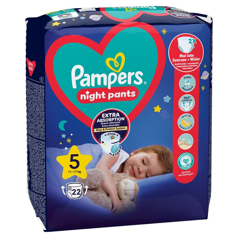 Pampers Night Diaper Size 5 (12-17kg)