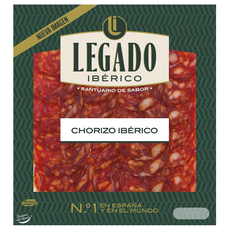 El Pozo Ibér Chorizo, szeletelt