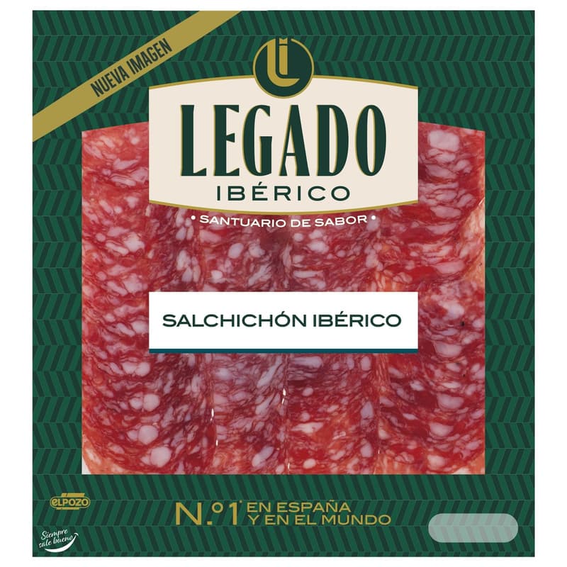 El Pozo Ibér szalámi, szeletelt