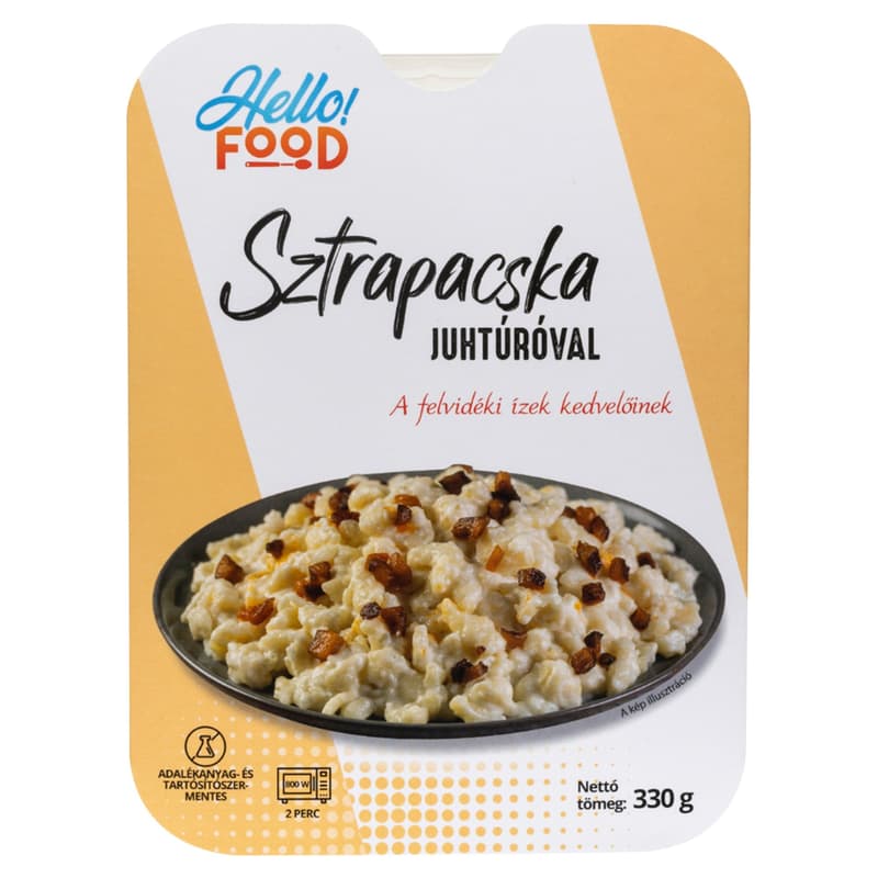 HELLO FOOD Juhtúrós sztrapacska