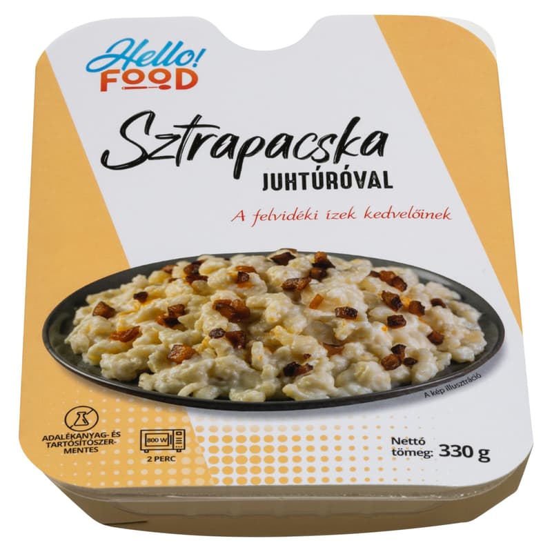 HELLO FOOD Juhtúrós sztrapacska