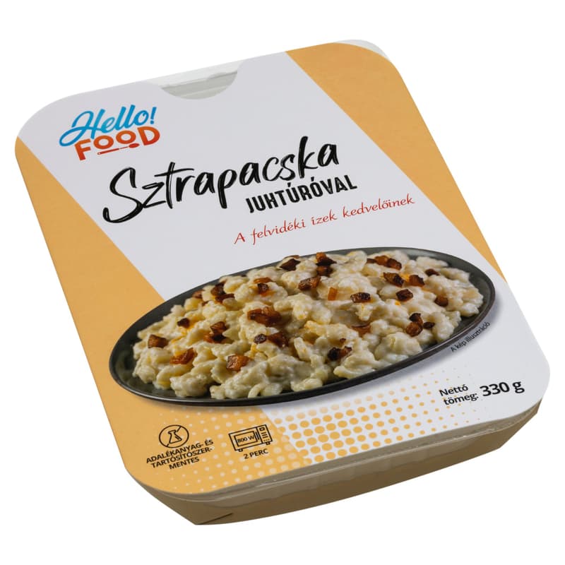 HELLO FOOD Juhtúrós sztrapacska
