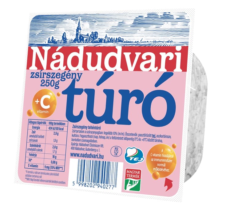 Nádudvari Low-fat Cottage Cheese