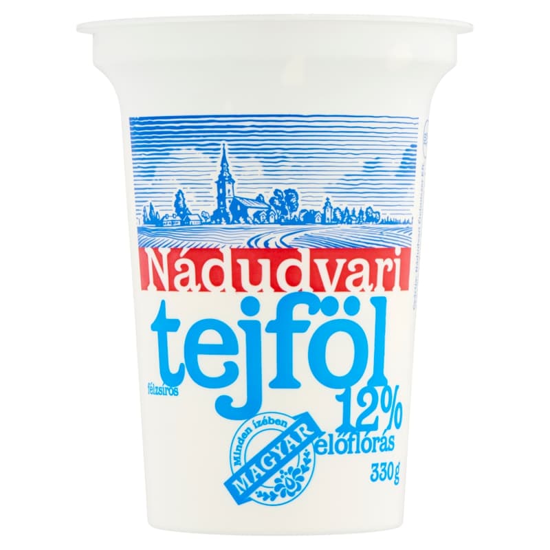 Nádudvari Semi-Skimmed Sour Cream 12%