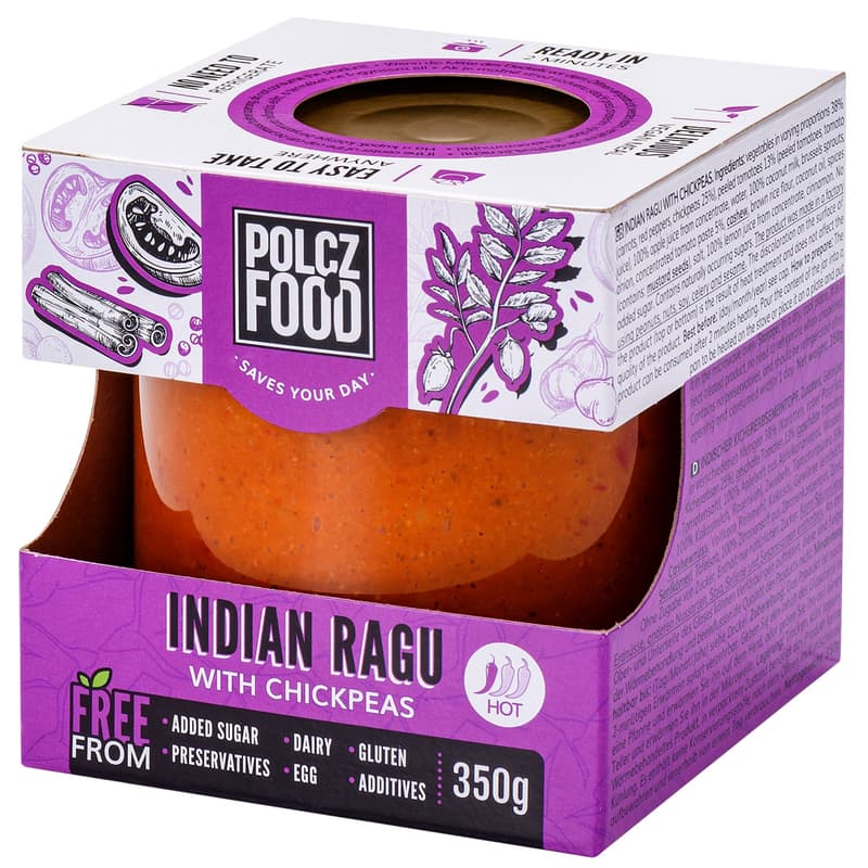Polcz Indiai csicseriborsó ragu, gluténmentes