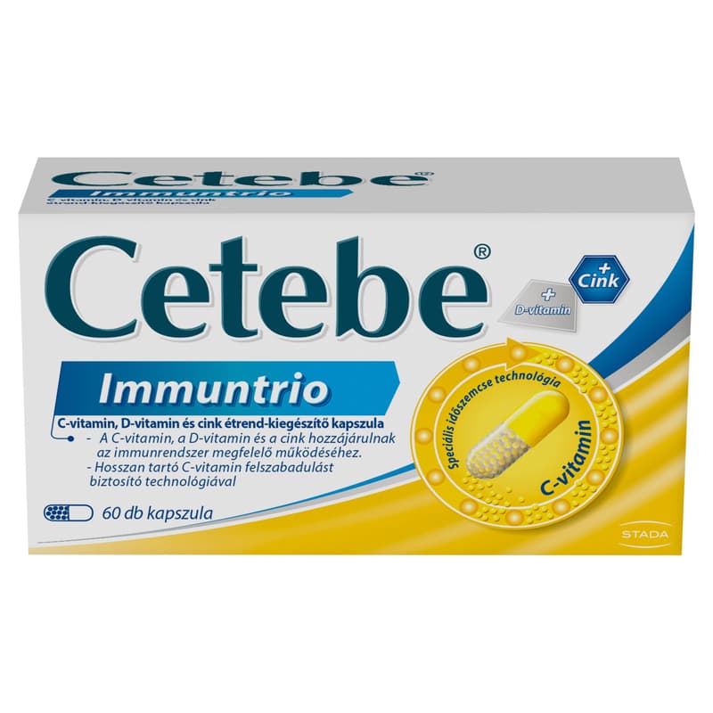 Cetebe C+D Vitamin + Zink Capsule