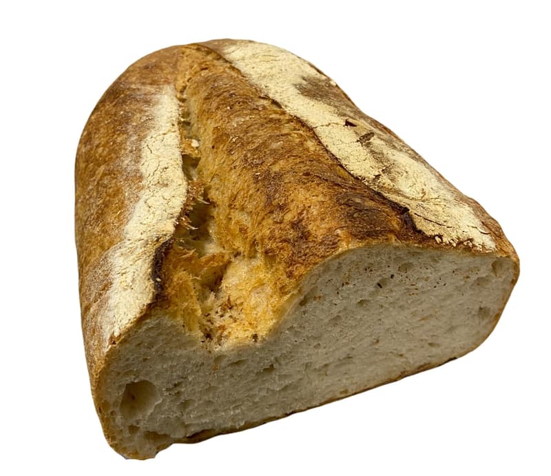 Panificio il Basilico Kézműves 106 Éves Kovászos Gundel Kenyér, Darabolt