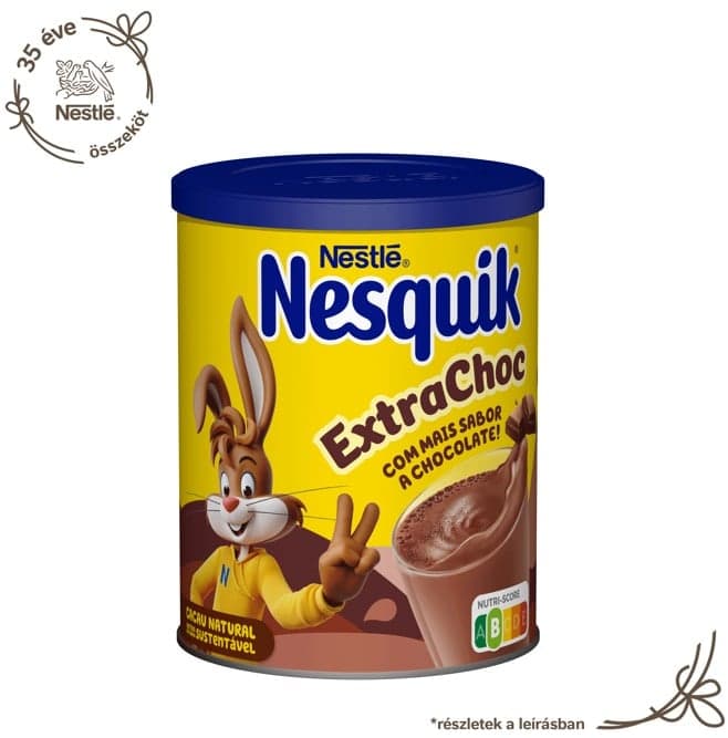 Nesquik Extra kakaós italpor fém dobozban