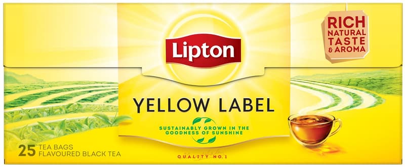 Lipton Yellow Label fekete tea
