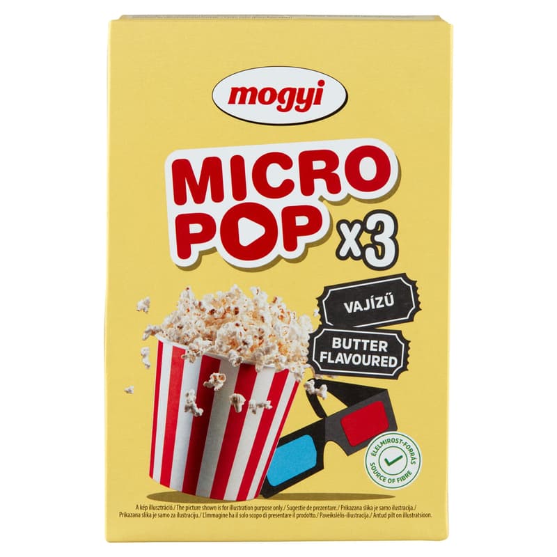 Mogyi micro popcorn vaj ízű