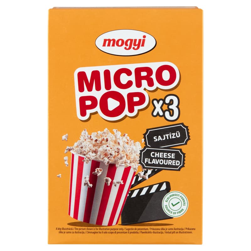 Mogyi micro popcorn sajt ízű