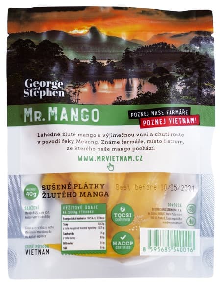 Mr.Mango (slices of dried yellow mango)