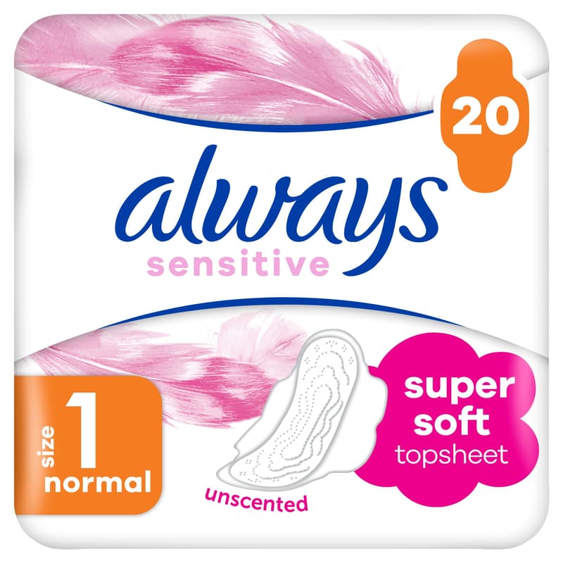 Always Ultra Sensitive Normal Plus Egészségügyi Betét (1-es méret)
