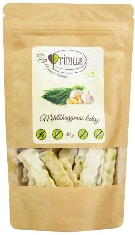 Primus Gluténmentes, Vegán Metélőhagymás keksz