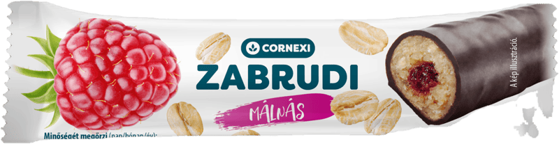 Cornexi zabrudi - raspberry stuffed zabrudi with cocoa coating