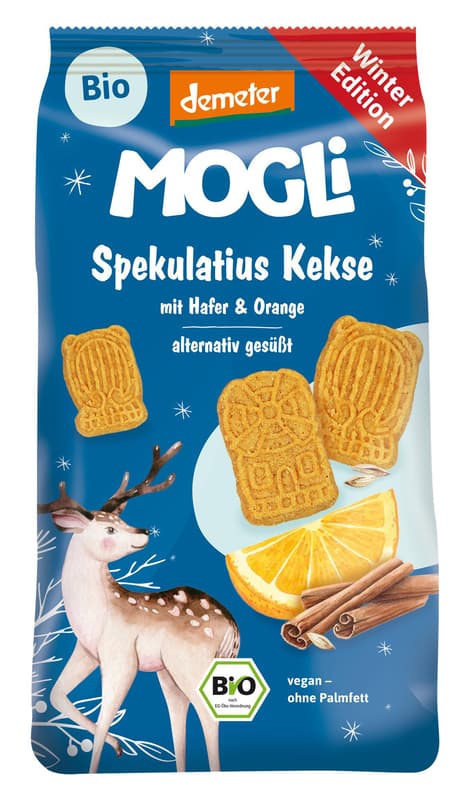 Mogli bio Spekulatius narancsos zabkeksz