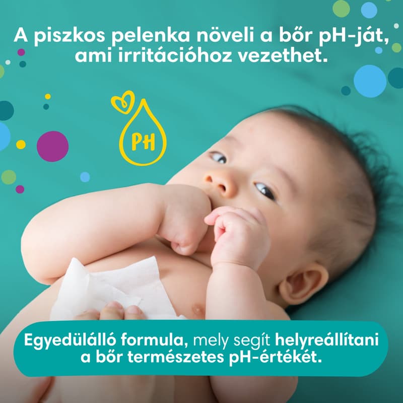 Pampers Nedves Törlőkendő Fresh Clean