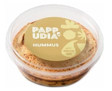 Pappudia Humusz natúr, római köménnyel, oliva olajjal